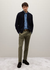 OVS Blue Cardigan In Pure Cotton