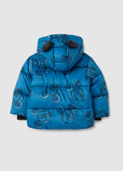 OVS Children'S Blue Mixed Regular Fit Jacket With Hood