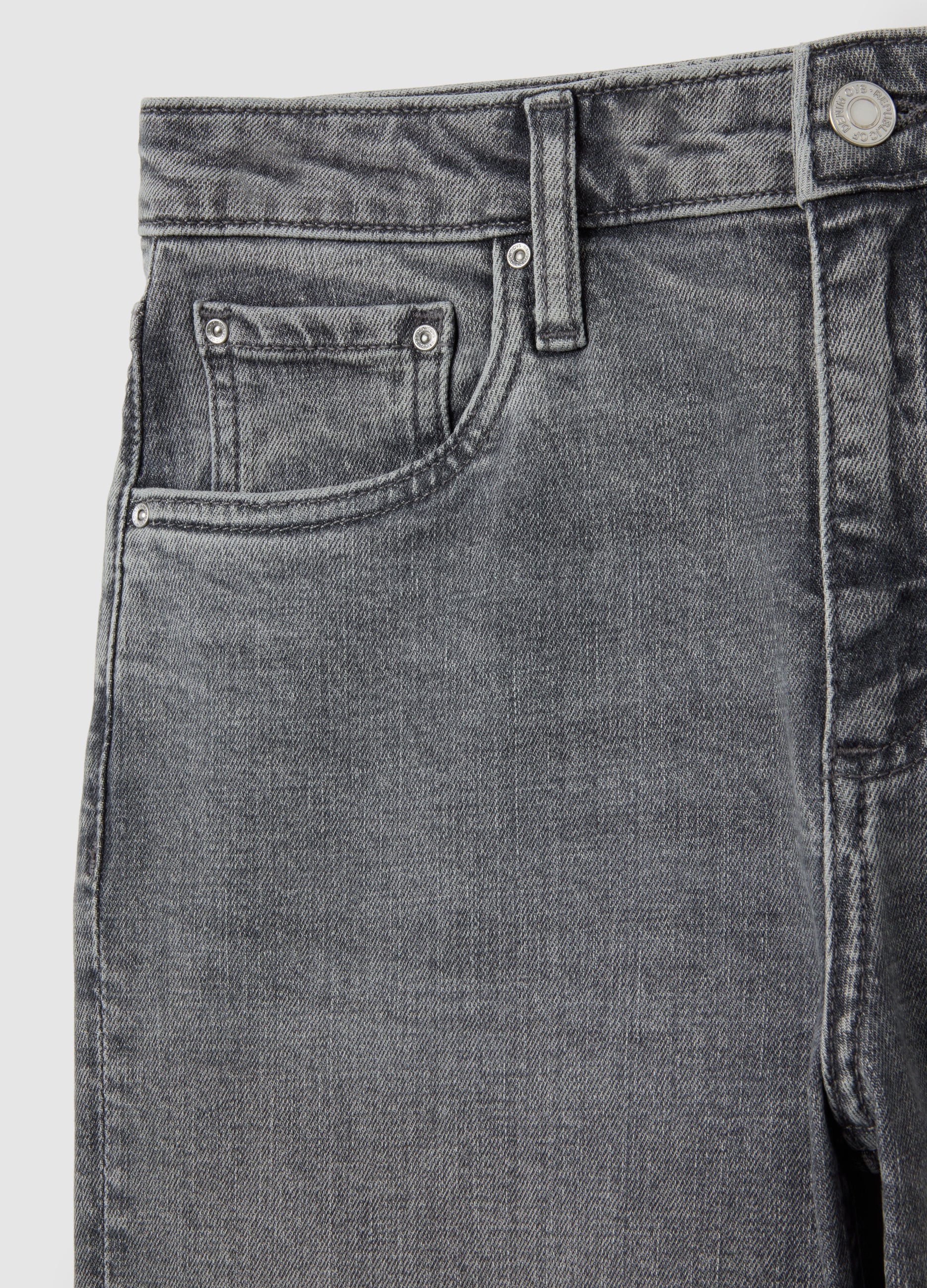 OVS Grey Stretch Regular Waist Jeans