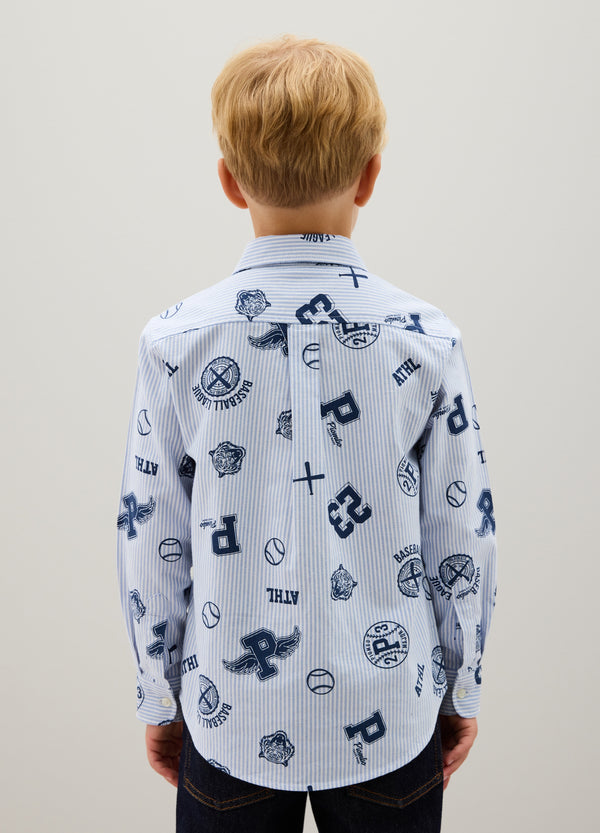 OVS Multicolour Regular Fit Pure Cotton Child'S Shirt