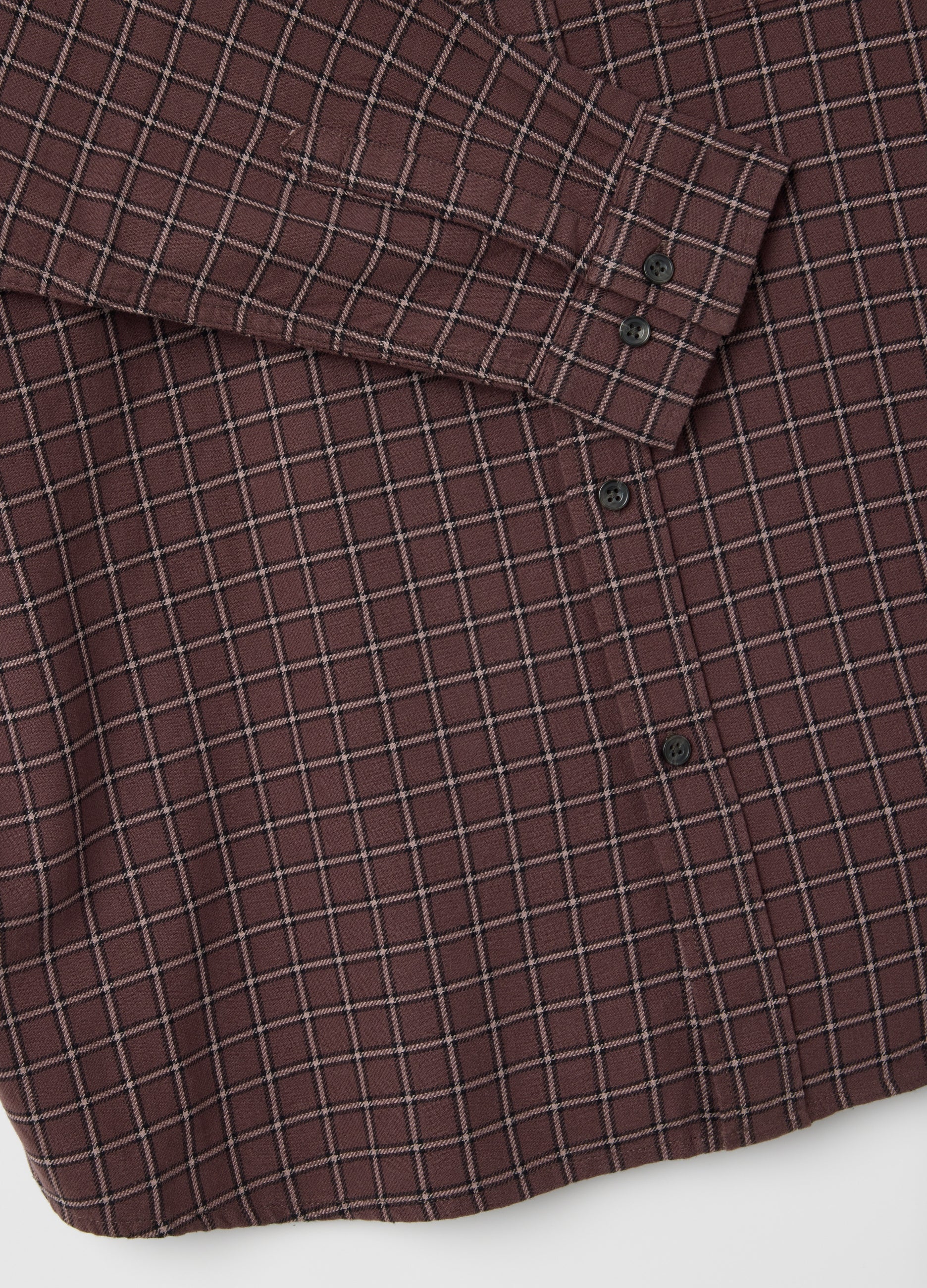 OVS Oversized Plaid Pure Cotton Shirt