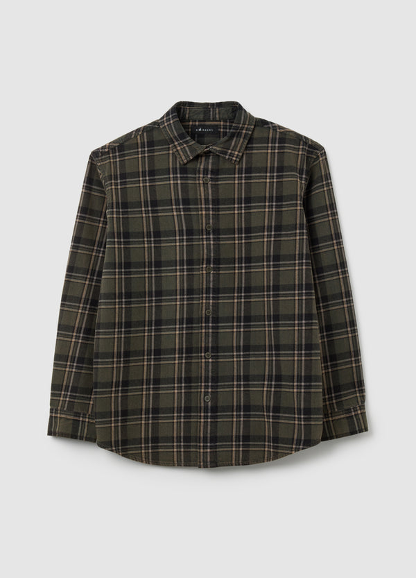 OVS Oversized Check Pure Cotton Shirt