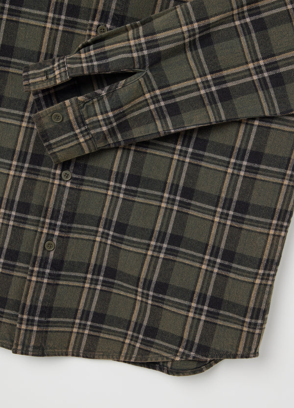 OVS Oversized Check Pure Cotton Shirt