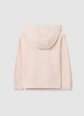 OVS Girls' Sweatshirt In Pure Beige Cotton Regular Fit