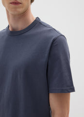OVS Blue Pure Cotton T-Shirt With Regular Fit