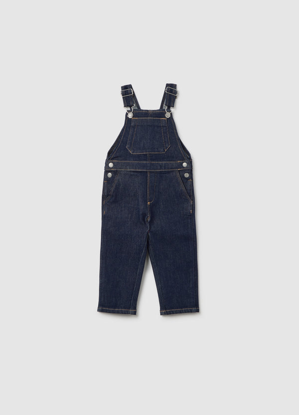 OVS Children'S Denim Cotton Blend Overalls