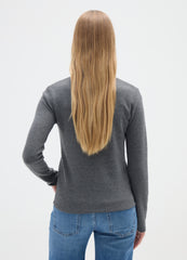 OVS Grey Long-Sleeve Polo