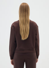 OVS Crew Neck Cotton Blend Sweatshirt