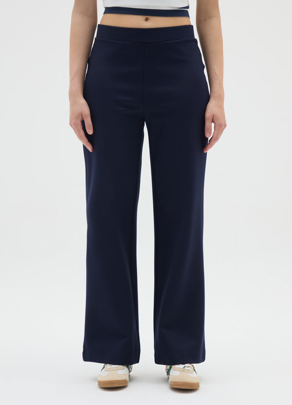 OVS Wide Blue Stretch Trousers