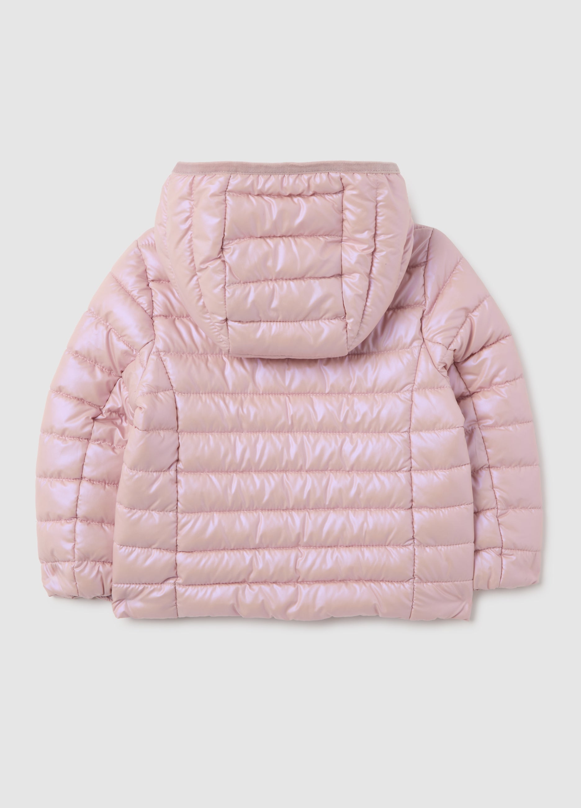 OVS Pink Padded Girls' Jacket With Hood