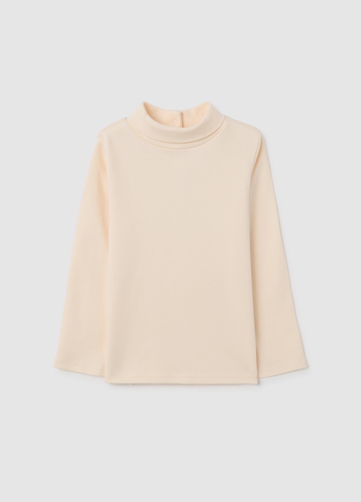 OVS Baby Girl'S Pure Cotton Beige Regular Fit T-Shirt