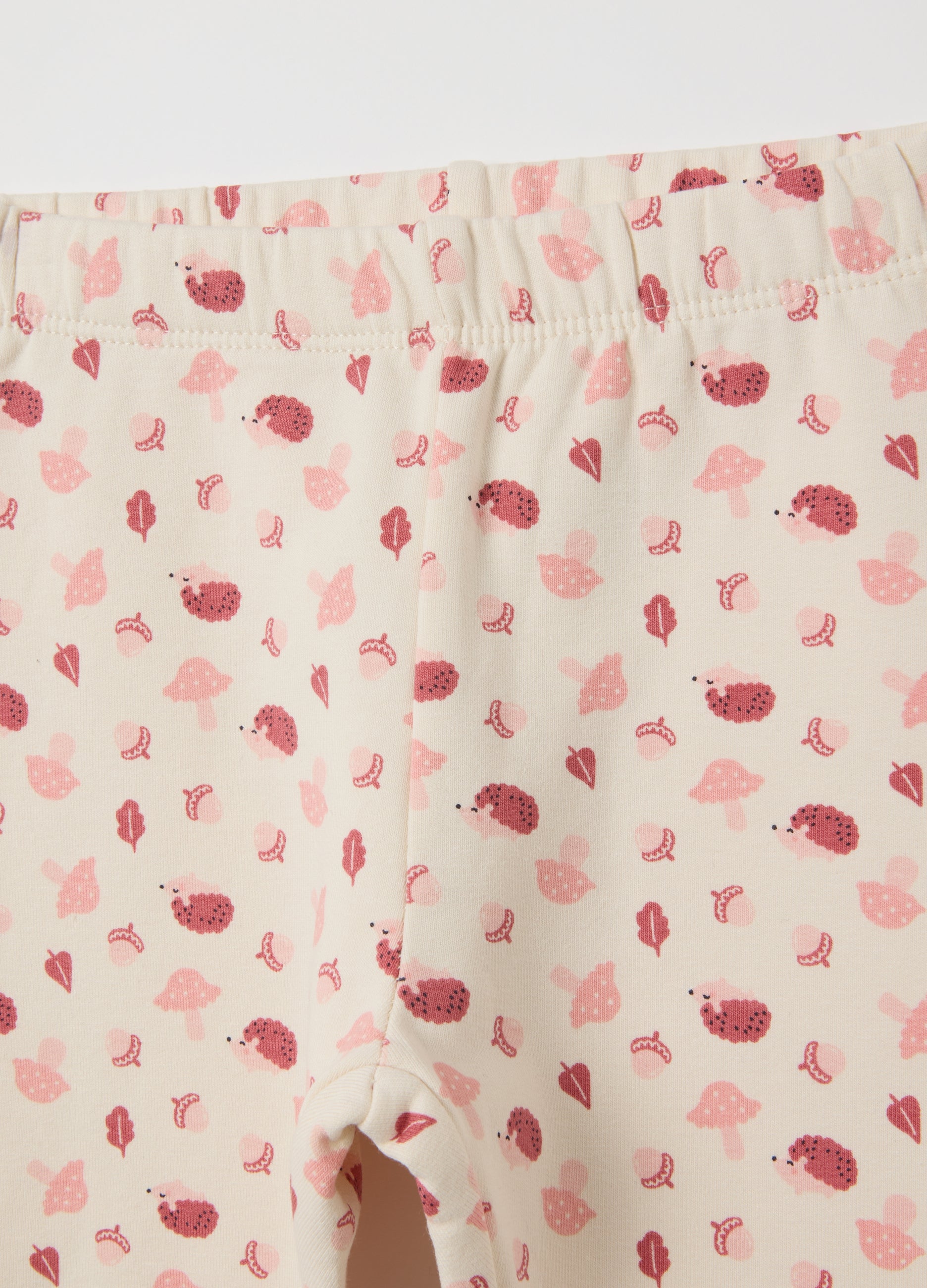 OVS Girls' Multicolour Cotton Leggings