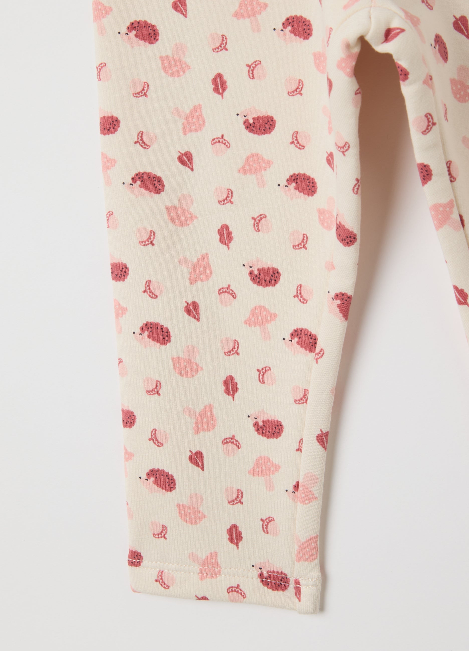 OVS Girls' Multicolour Cotton Leggings