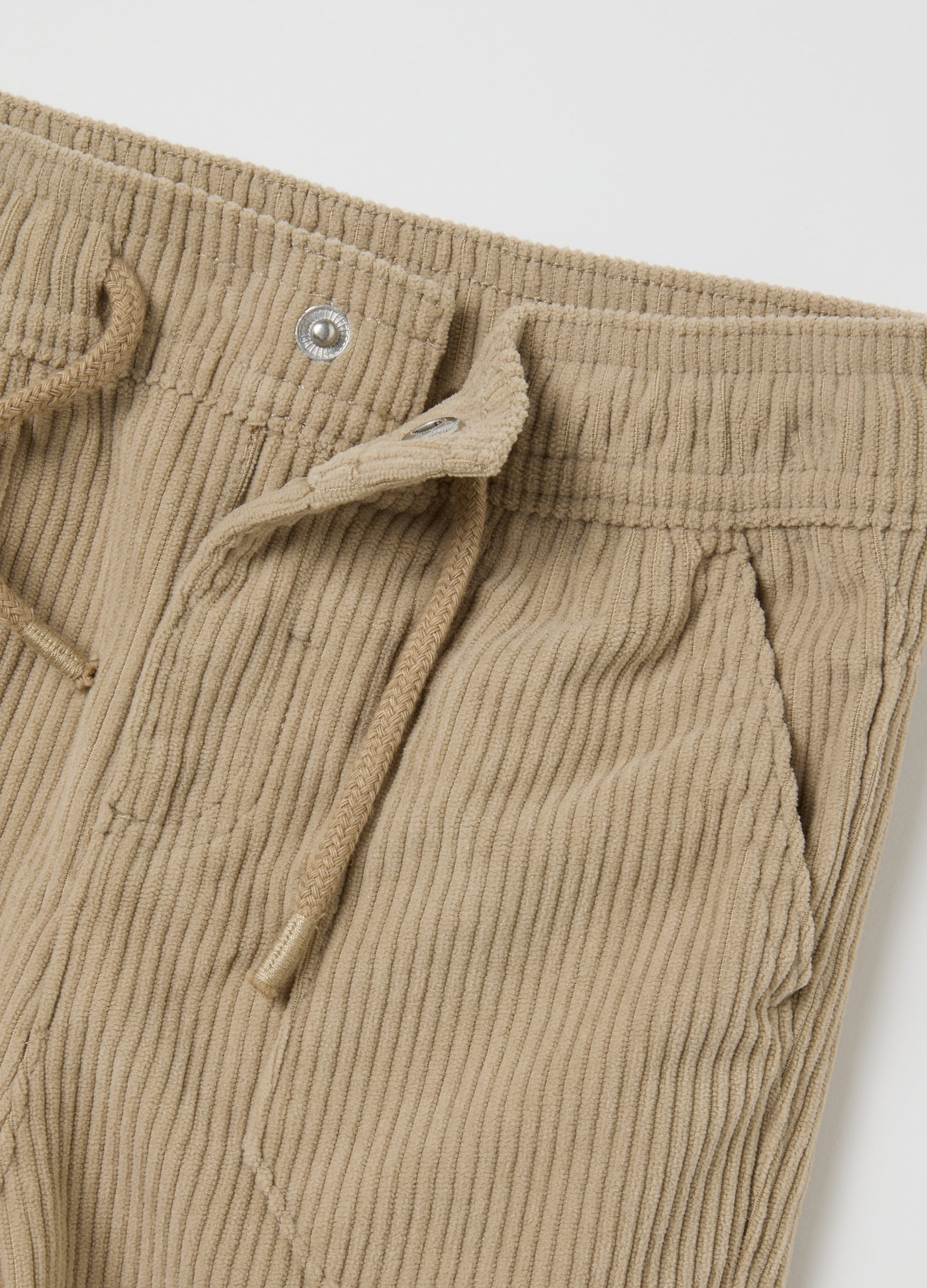 OVS Beige Regular Fit Baby Trousers