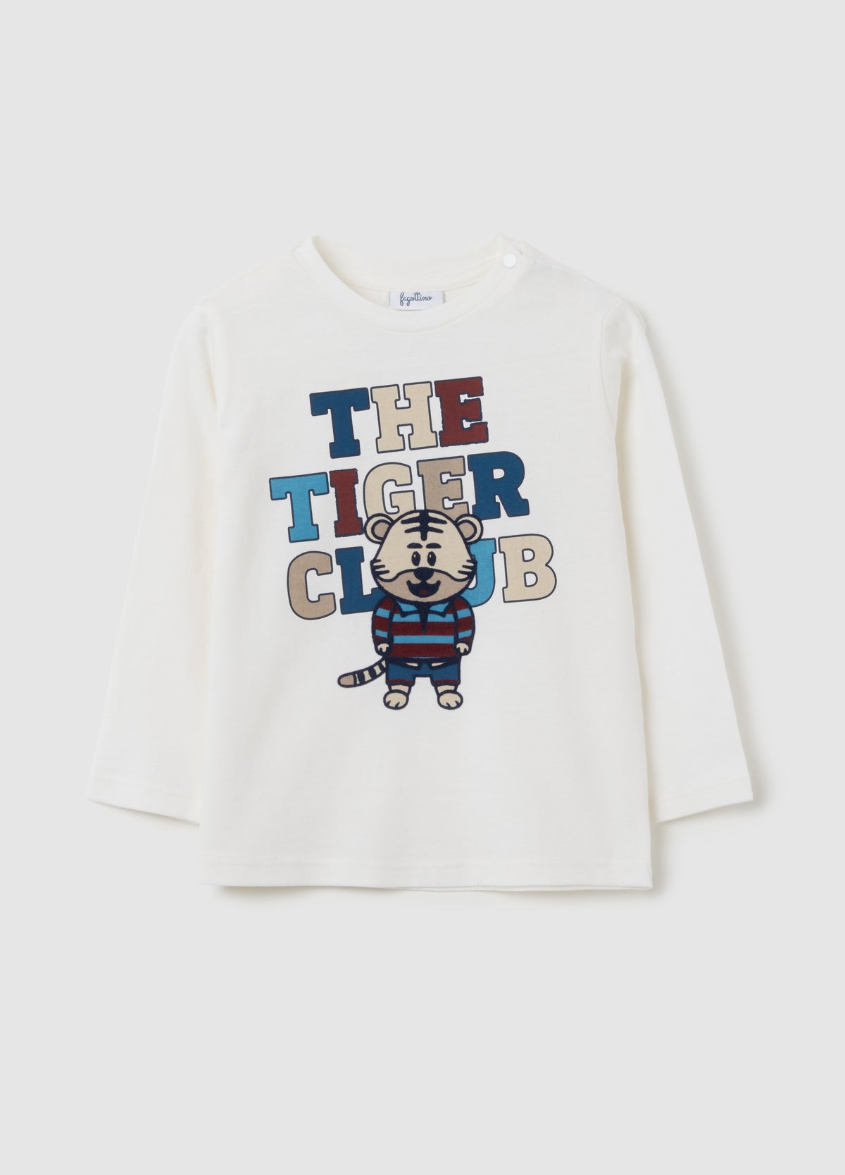 OVS White Pure Cotton Children'S T-Shirt With Print