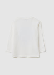 OVS White Pure Cotton Children'S T-Shirt With Print