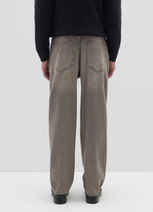 OVS Brown Baggy Jeans In Pure Cotton