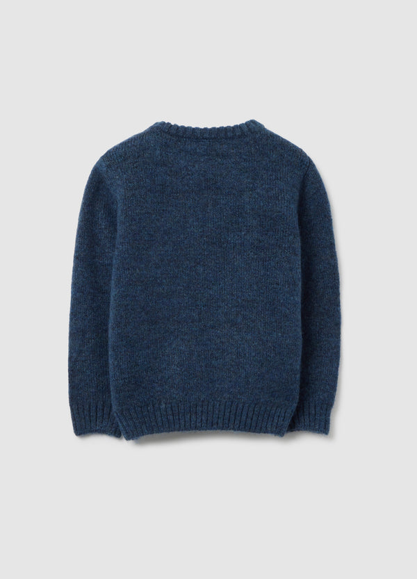 OVS Blue Children'S Regular Fit Jumper With Print