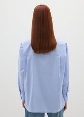 OVS Blue Poplin Shirt