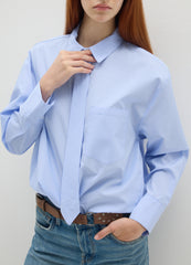 OVS Blue Poplin Shirt