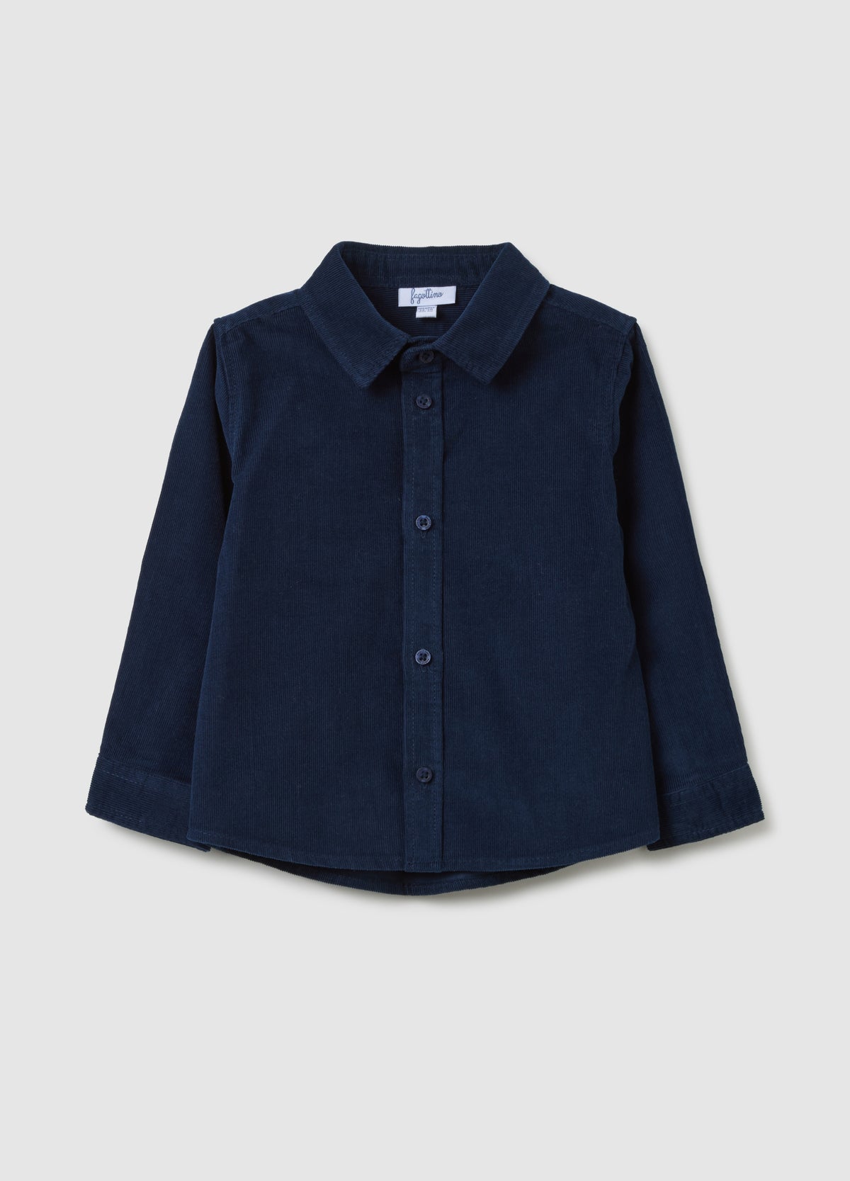 OVS Children'S Blue Pure Cotton Regular Fit Shirt