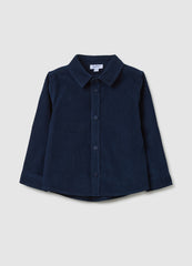 OVS Children'S Blue Pure Cotton Regular Fit Shirt
