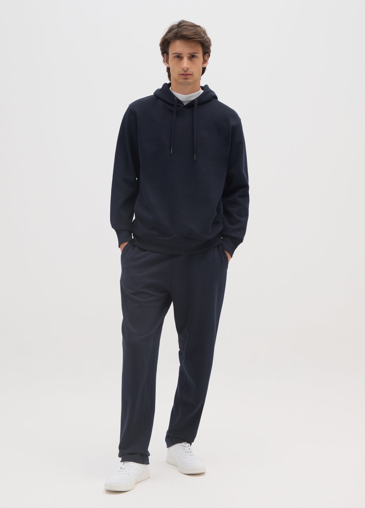 OVS Black Pure Cotton Trousers With Oversized Fit