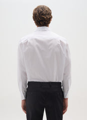 OVS White Regular Fit Easy Iron Shirt