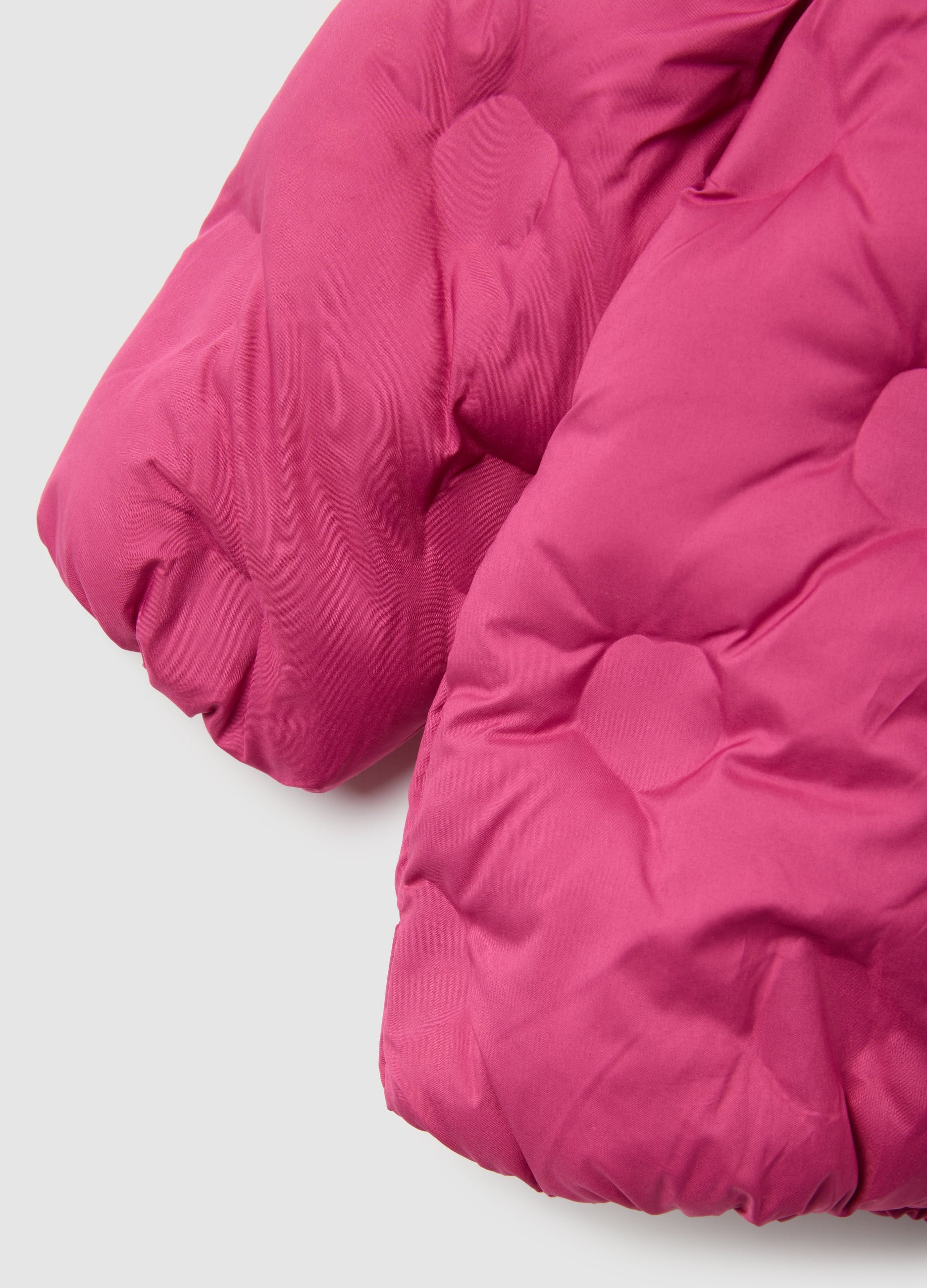 OVS Pink Padded Girls' Jacket Regular Fit With Hood
