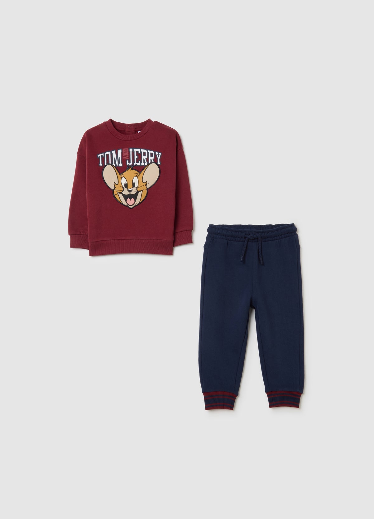 OVS Children'S Red Regular Fit Pure Cotton Outfit Set