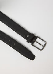 OVS Black Belt With Sturdy Buckle