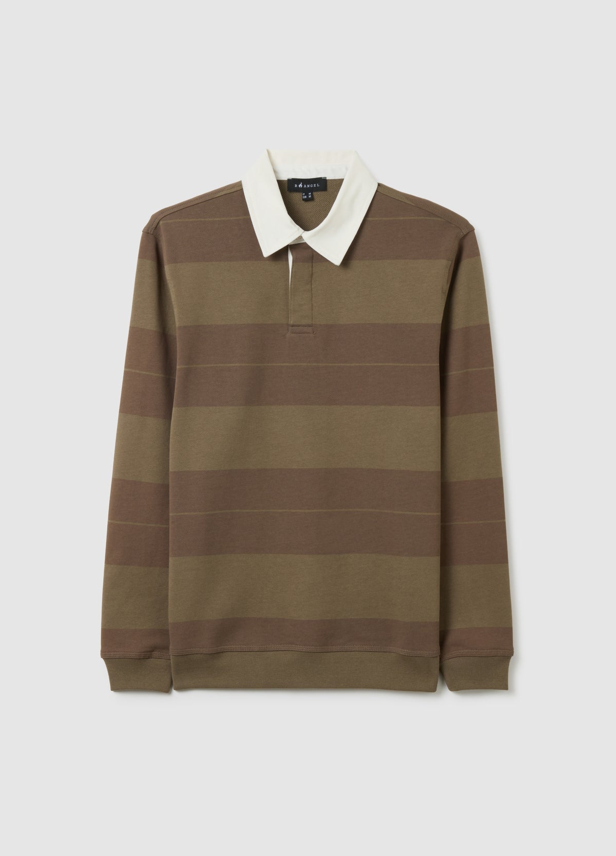 OVS Brown Pure Cotton Regular Fit Polo