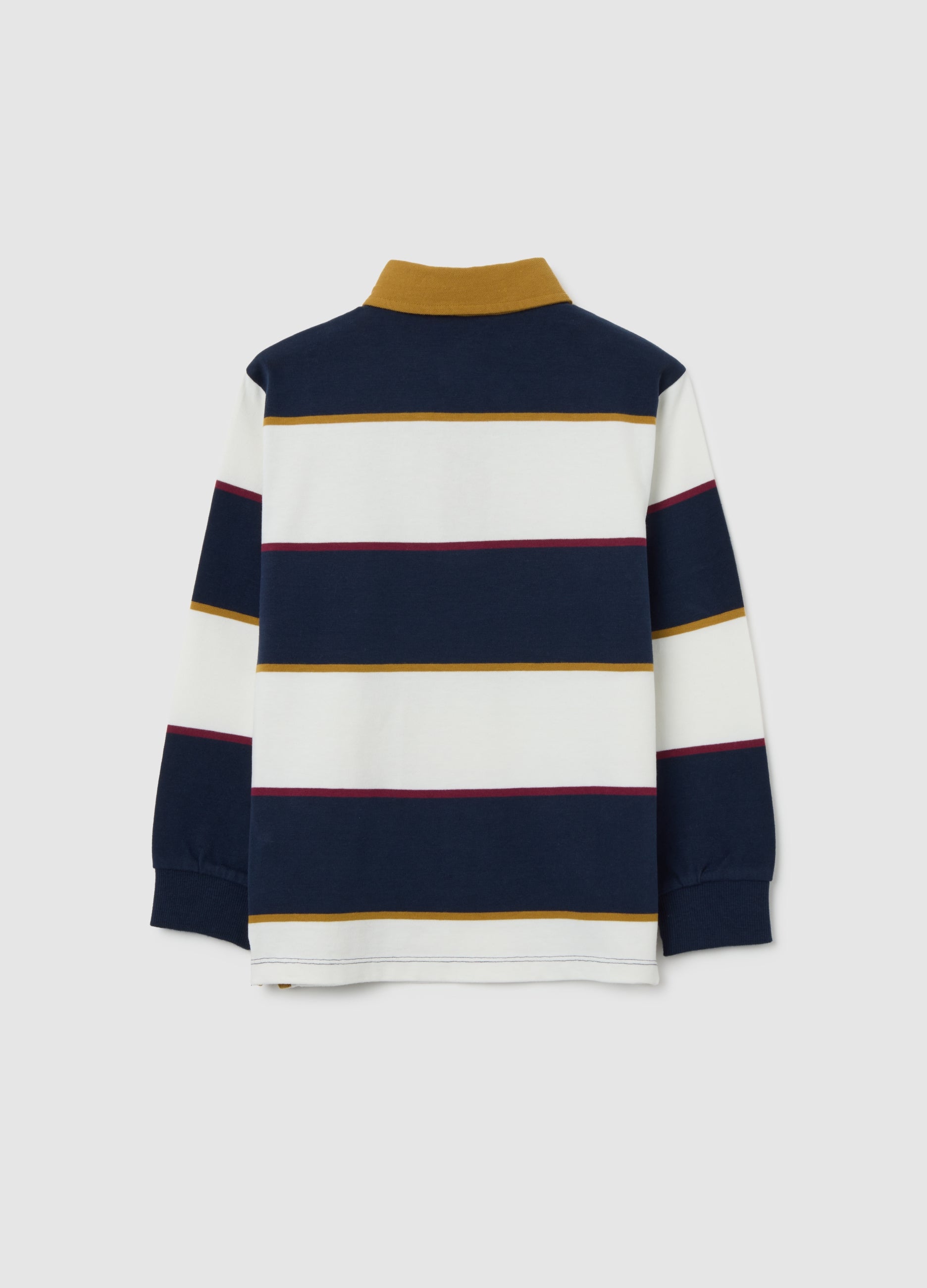 OVS Multicolour Pure Cotton Children's Polo, Regular Fit