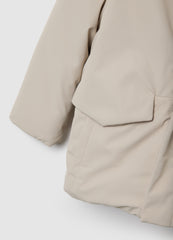 OVS Beige Padded Jacket With Hood