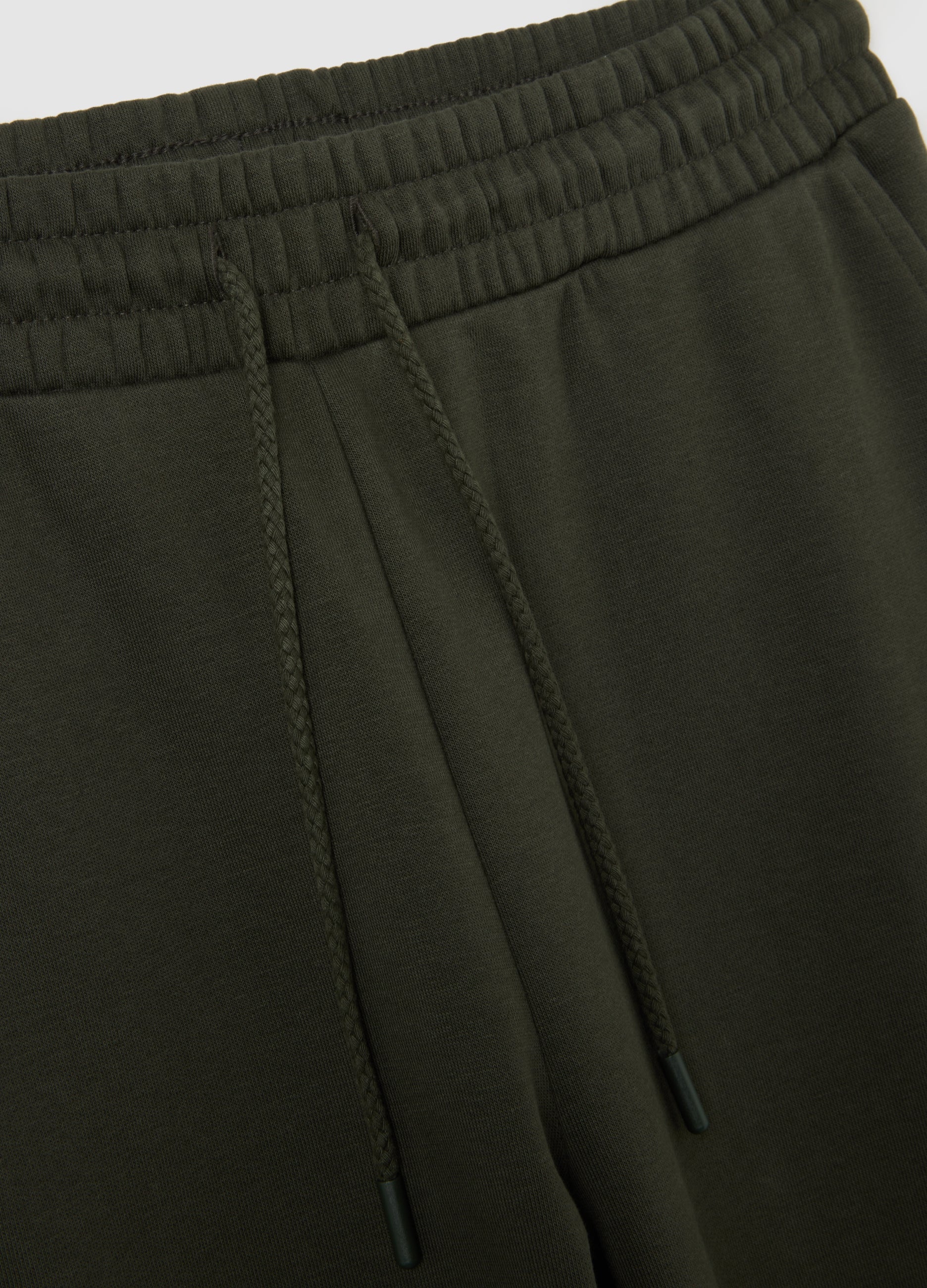 OVS Green Cotton Blend Regular Fit Cargo Trousers