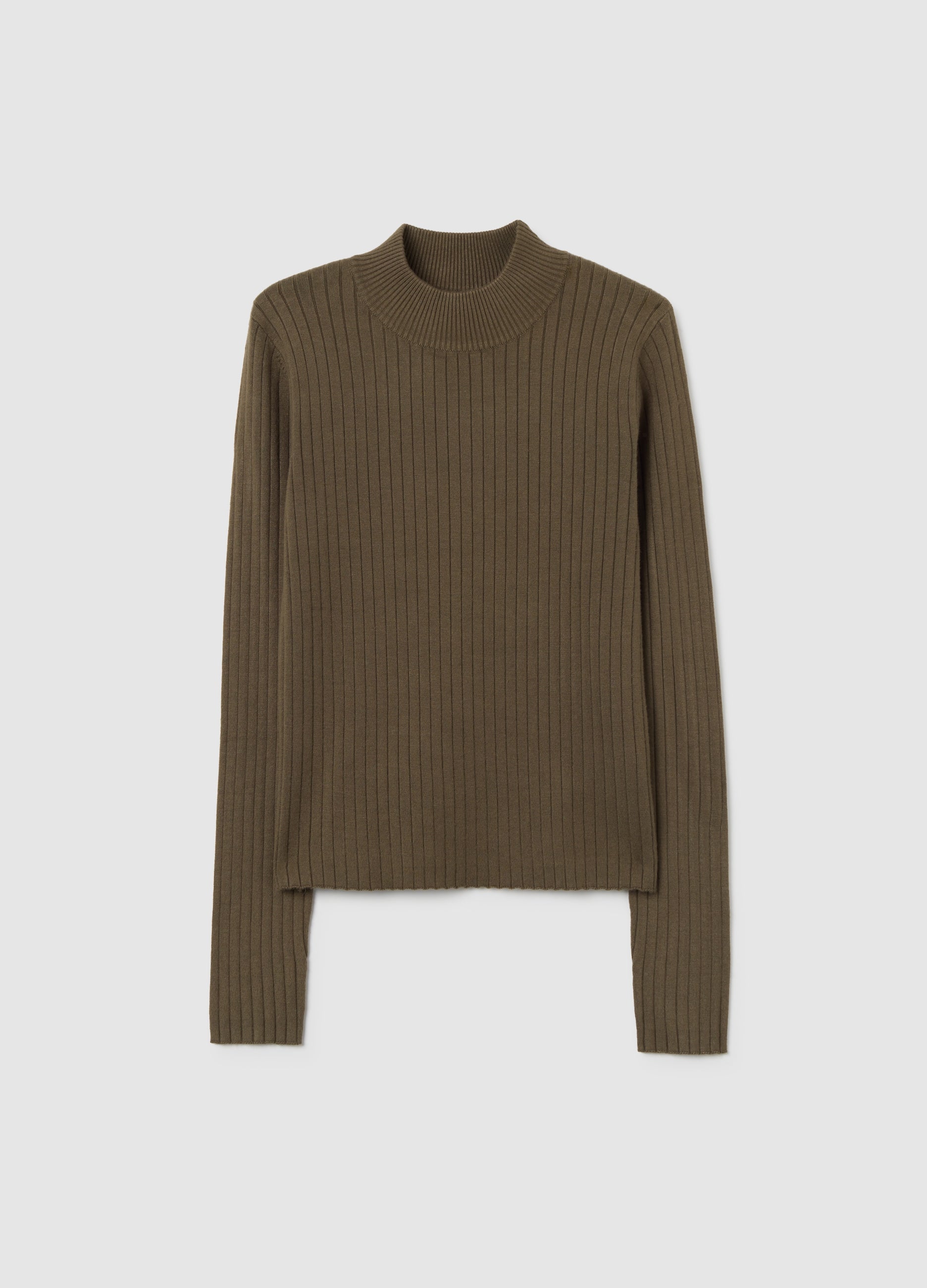OVS Brown Turtleneck Jumper
