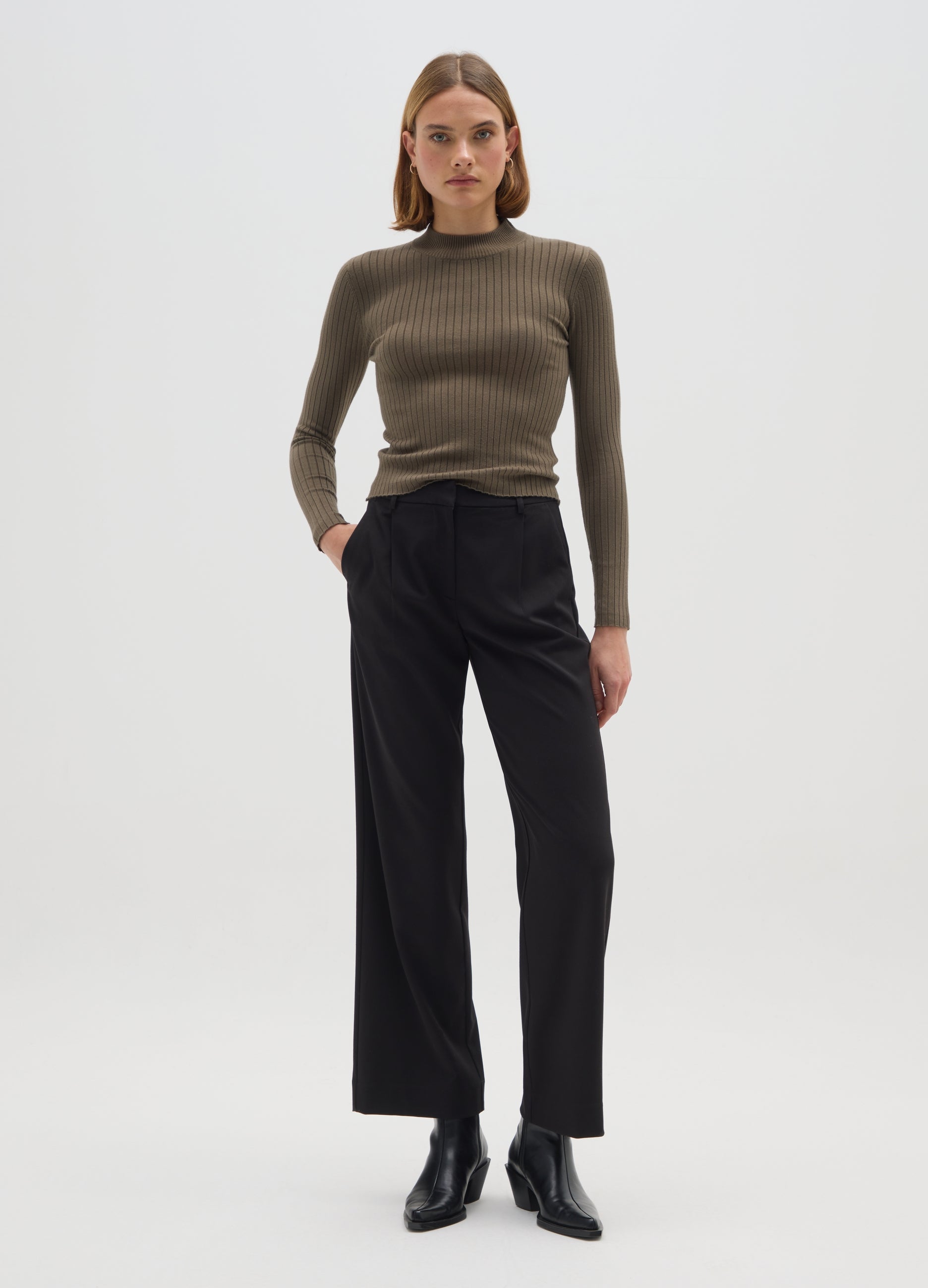 OVS Brown Turtleneck Jumper