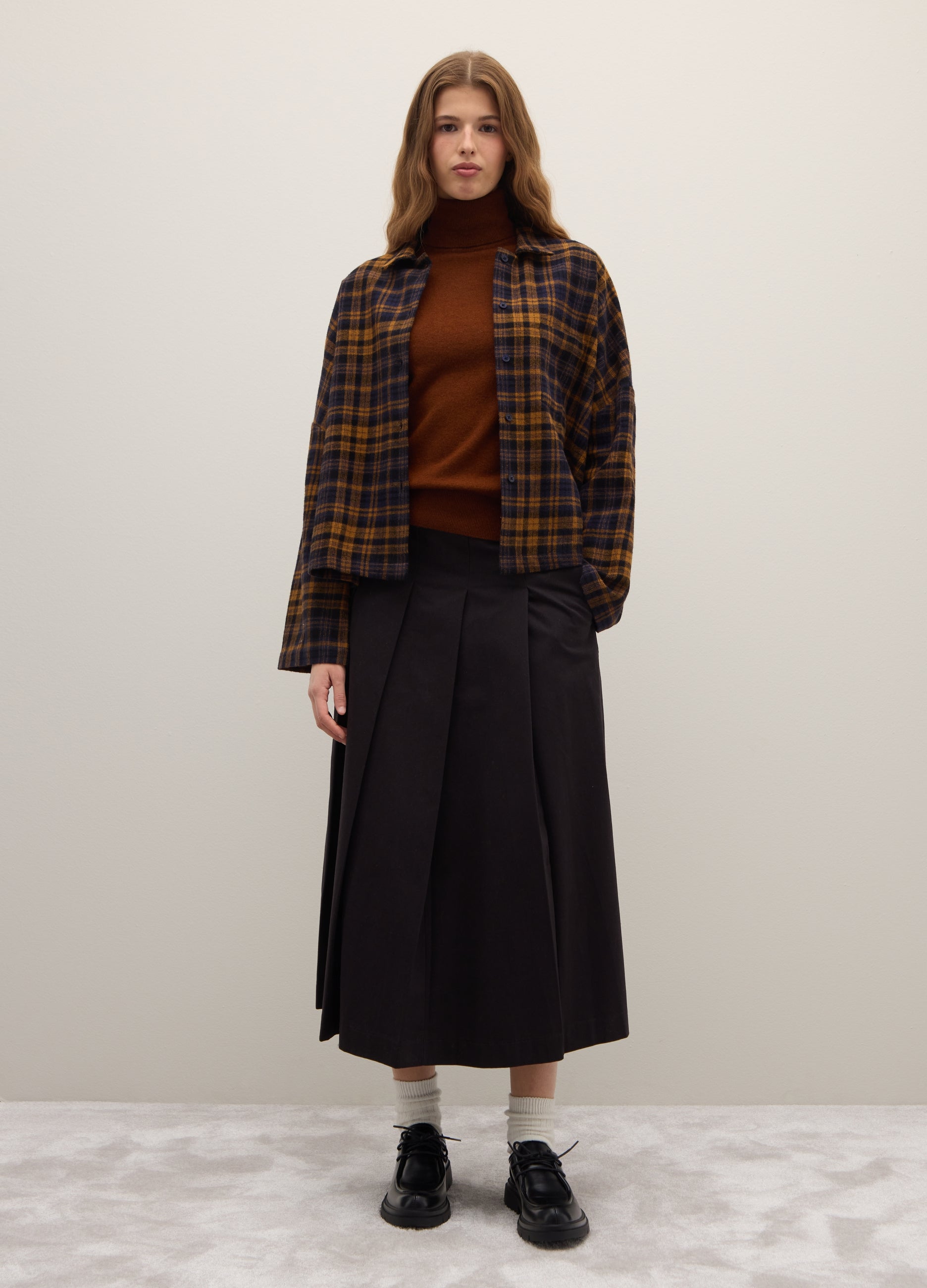 OVS Multicolour Pure Cotton Plaid Regular Fit Shirt