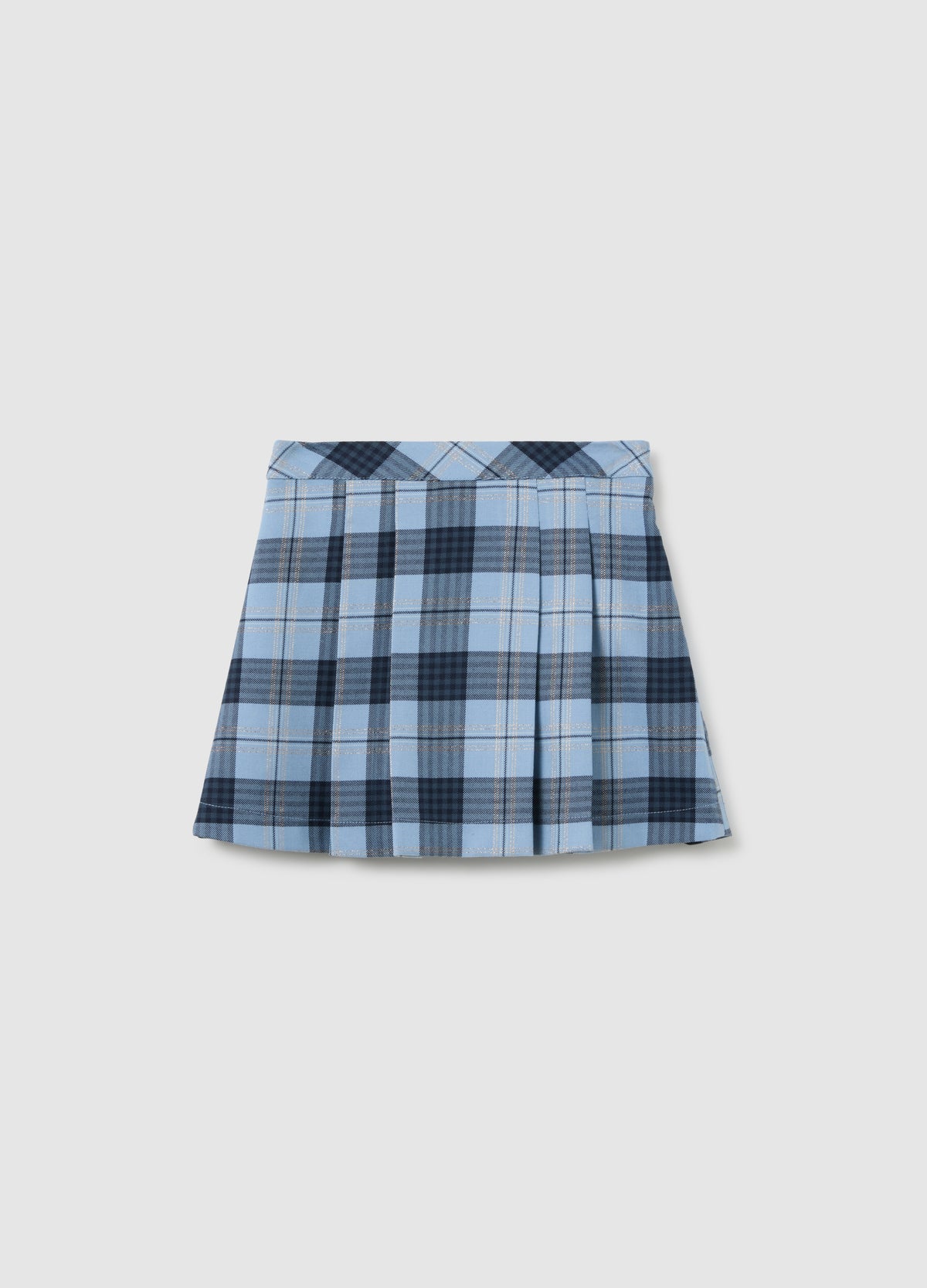 OVS Multicolour Checked Skirt For Girls Regular Fit