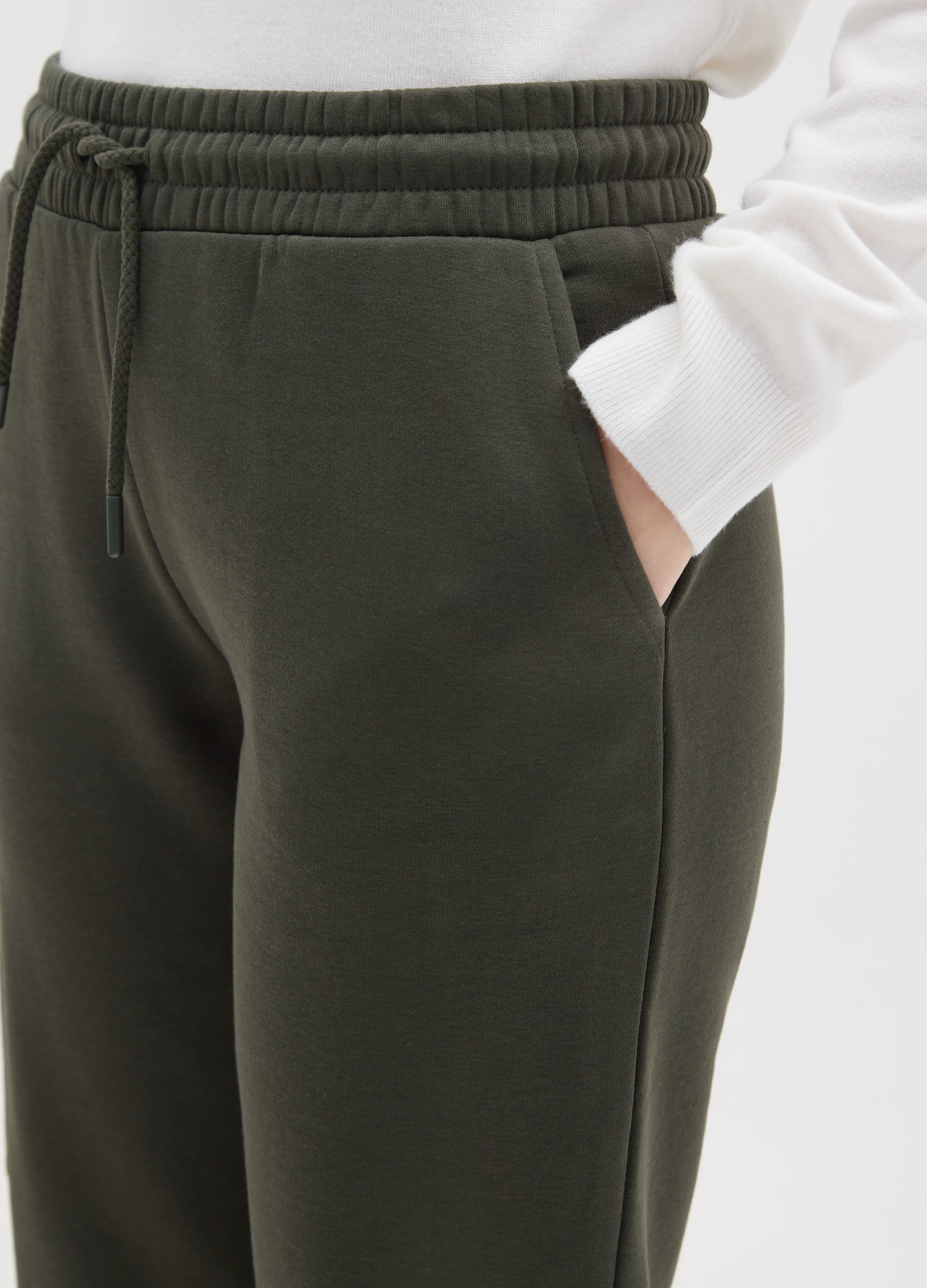 OVS Green Cotton Blend Regular Fit Cargo Trousers