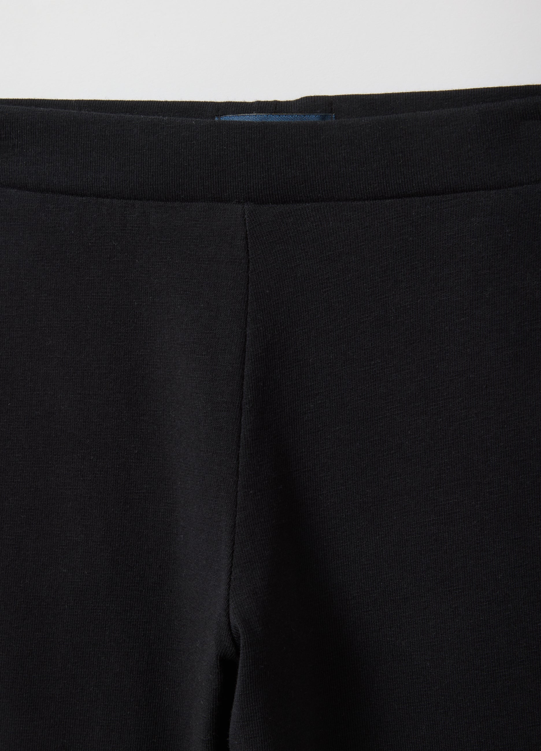 OVS Black Stretch Cotton Flare Fit Girl'S Leggings