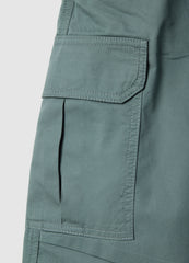 OVS Boys' Green Pure Cotton Cargo Jogger Trousers Relaxed Fit