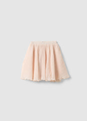 Ovs Pink Pleated Skirt For Girls With Elastic Waist