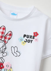 Ovs Multi-Colour Pure Cotton Regular Fit Girl'S Set With Minnie