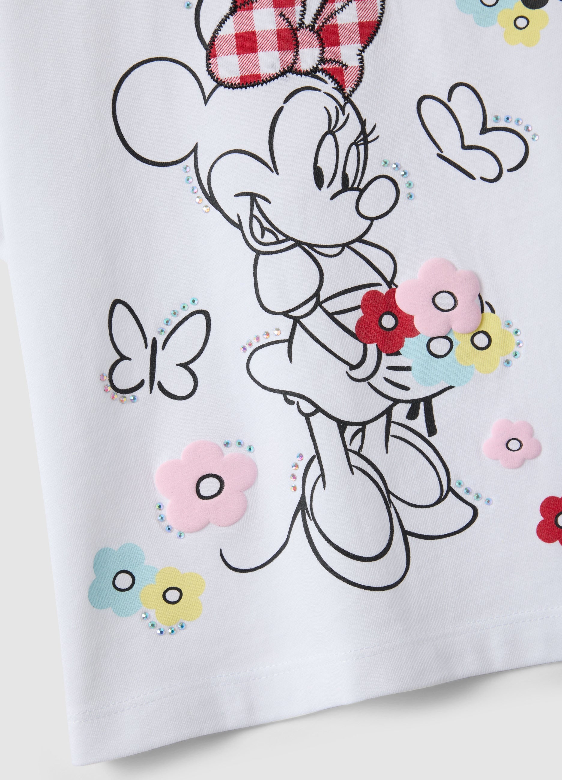 Ovs Multi-Colour Pure Cotton Regular Fit Girl'S Set With Minnie