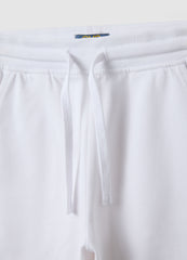 OVS White Pure Cotton Regular Fit Kids Shorts