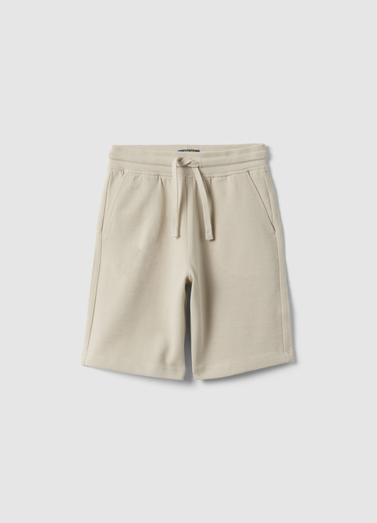 OVS Beige Pure Cotton Shorts For Kids Regular Fit