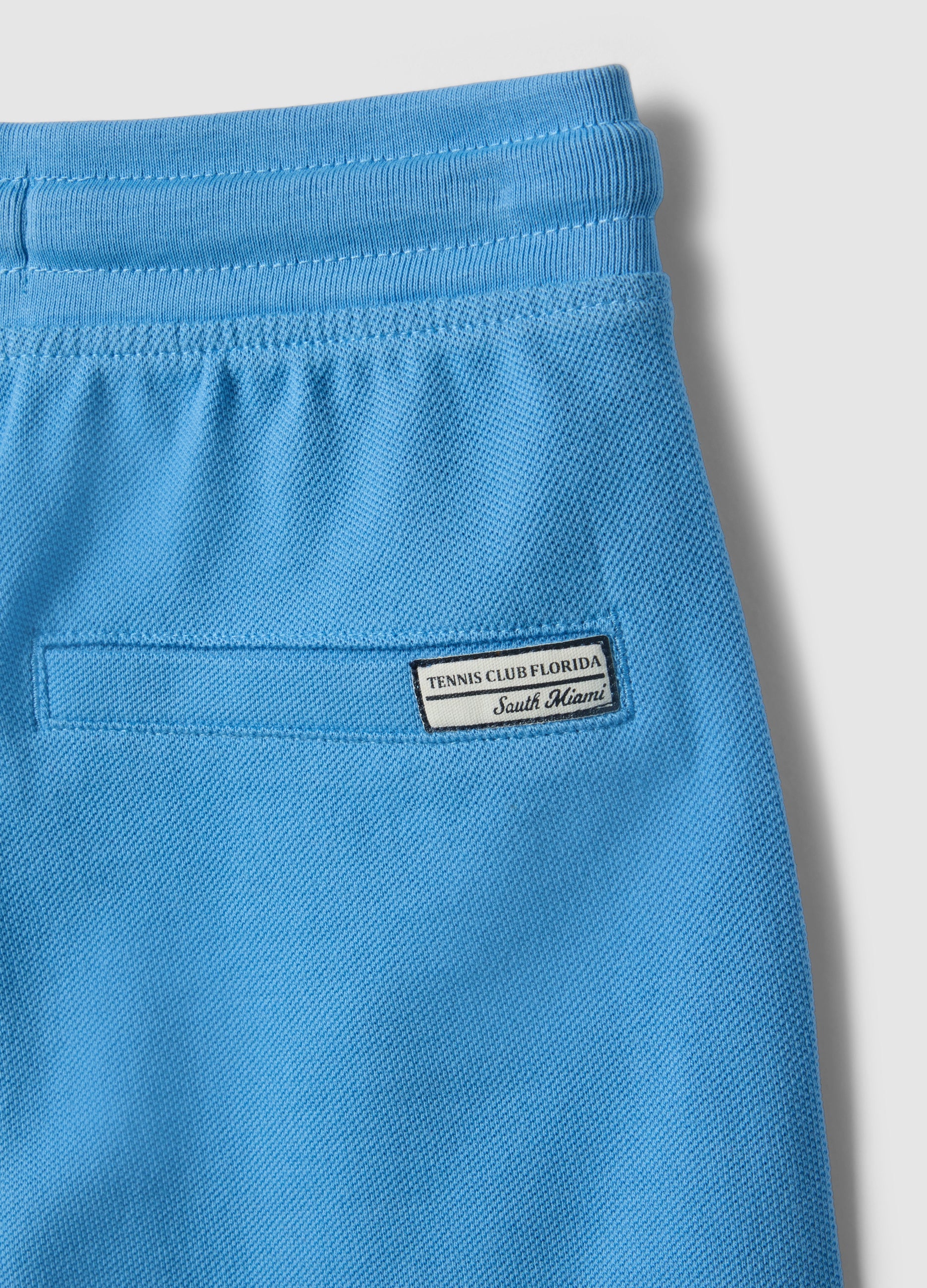 OVS Boys' Regular Fit Sky Blue Pure Cotton Shorts