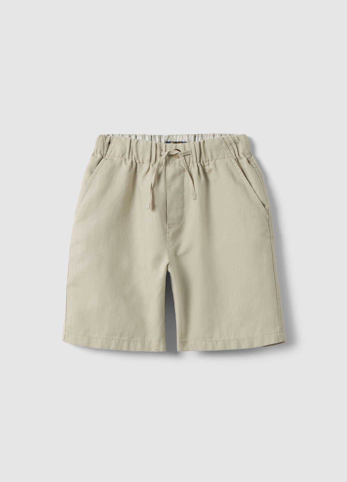 OVS Beige Linen Blend Oversized Fit Children'S Shorts