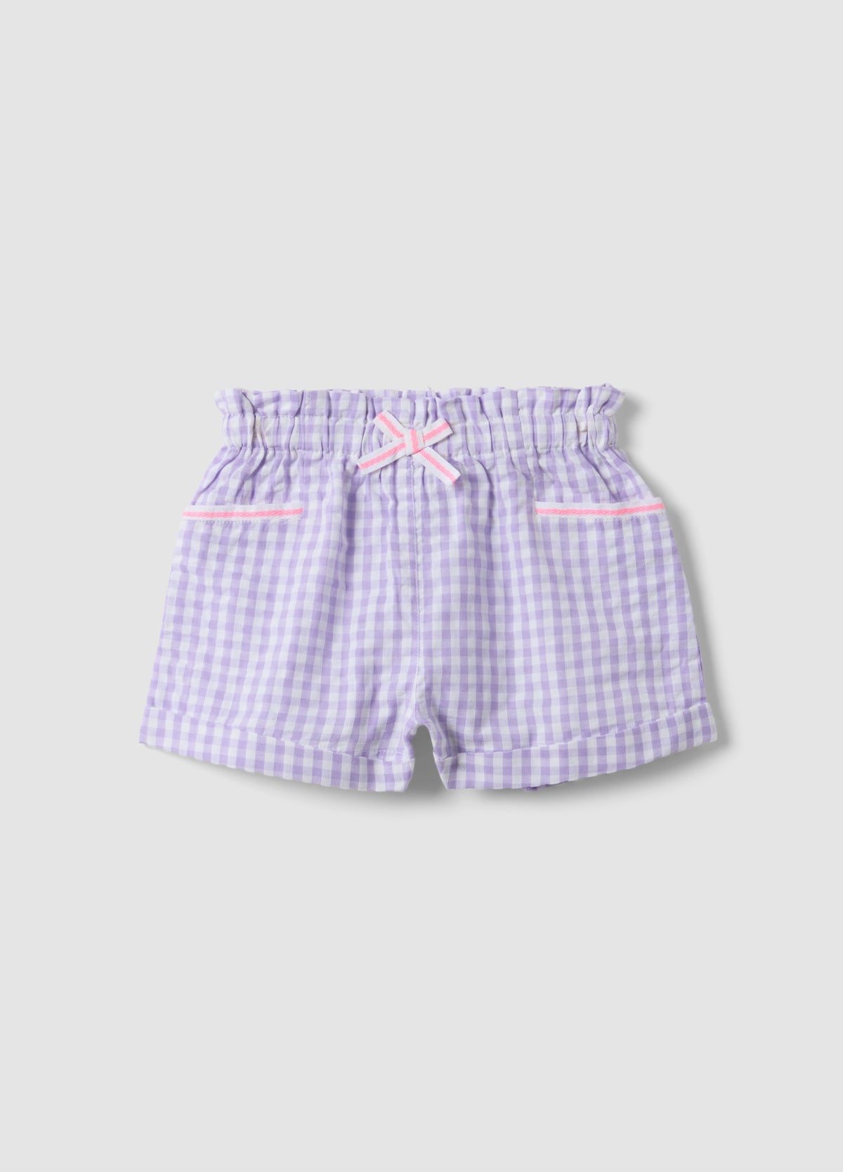 OVS Purple Cotton Shorts